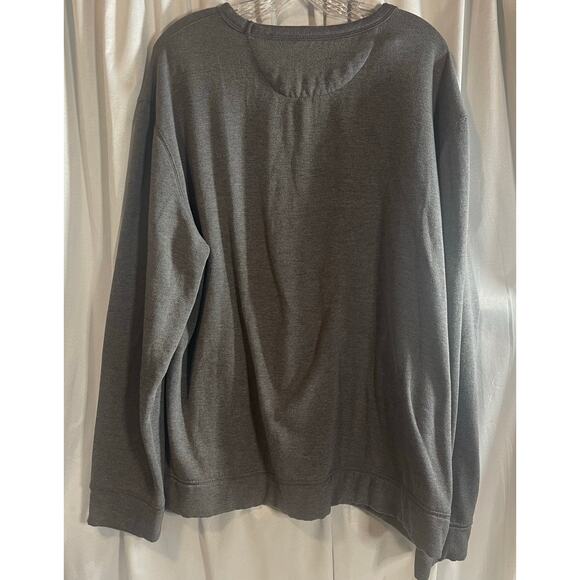 Jachs New York Mens Grey Pull over sweatshirt Size XL -preowned - Picture 2 of 5
